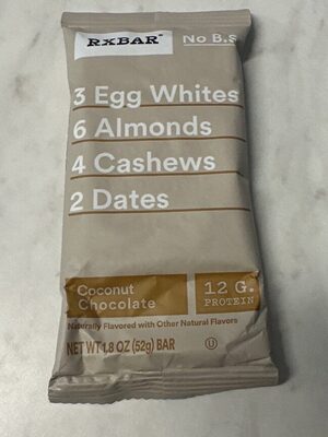 Rxbar Bar Protein Coconut Chocolate - 1.8 oz — Case of 12