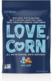 Love Corn Sea Salt Impulse Bag, 1.6 Ounce — 10 Per Case