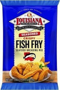 Louisiana Fish Fry Mix Fish Fry Ssnd Fmly Pack - 22 oz — Case of 12