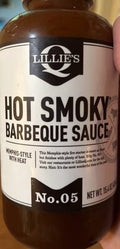 Lillies Q Sauce Hot Smoky BBQ - 15.4 oz — Case of 6