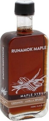 Runamok Maple Syrup Maple Cinnamon Vanilla - 8.45 fl oz — Case of 6
