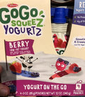 Gogo Squeez Yogurt Berry 4Pack - 12 oz — Case of 12