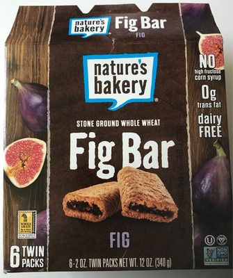Natures Bakery Bar Fig Ww 6 ct - 12 oz — Case of 6