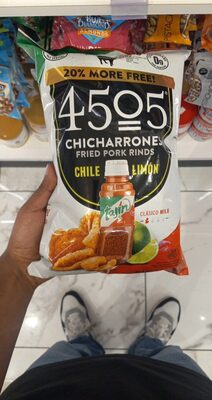 4505 Meats Pork Rinds Tajin - 2.7 oz — Case of 12