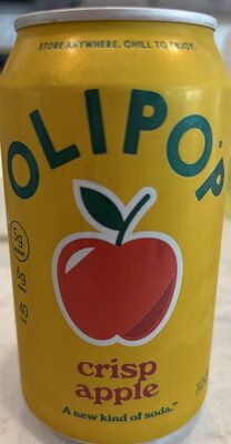 Olipop Soda Prb Crisp Apple Single Serve - 12 fl oz — Case of 12