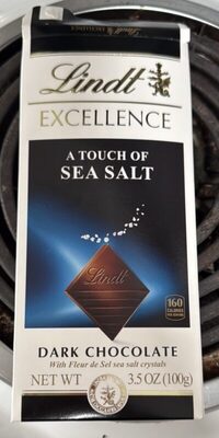 Lindt Chocolate Bar Exc Seaslt - 3.5 oz — Case of 12