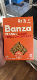 Banza Pasta Chickpea Elbows - 8 oz — Case of 6