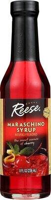 Reese Syrup Maraschino - 8 oz — Case of 6