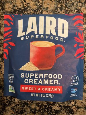 Laird Superfood Creamer Sweet Cream Sprfd - 8 oz — Case of 6