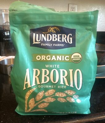 Lundberg Rice Arborio White Organic - 4 lb — Case of 6