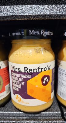Mrs Renfro Sauce Nacho Cheese Chipotle - 16 oz — Case of 6