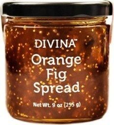 Divina Spread Orange Fig - 9 oz — Case of 12