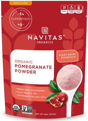 Navitas Pomegranate Powder Organic - 8 oz — Case of 6