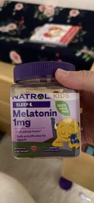 Natrol Melatonin Kids Gummies - 90 ct — Case of 12