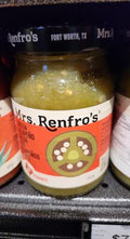 Mrs Renfro Salsa Green Hot - 16 oz — Case of 6