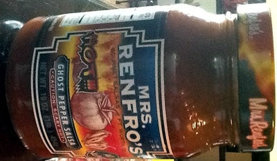 Mrs Renfro Salsa Ghost Pppr - 16 oz — Case of 6