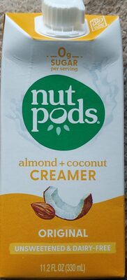 Nutpods Creamer Dairy Free Ogrnl - 11.2 fl oz — Case of 12