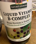 Natures Answer Vitamin B Liquid Complex - 16 oz — Case of 12