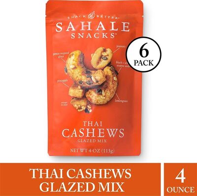 Sahale Snacks Mix Glzd Thai Cashew - 4 oz — Case of 6
