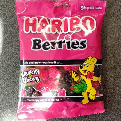 Haribo Berries, 5 oz — 12 Per Case