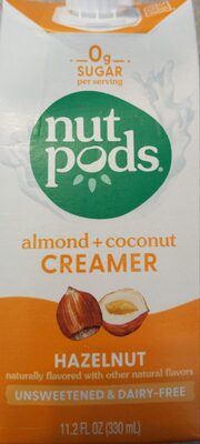 Nutpods Creamer Dairy Free Hazelnut - 11.2 fl oz — Case of 12