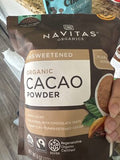 Navitas Cacao Powder Organic - 8 oz — Case of 12