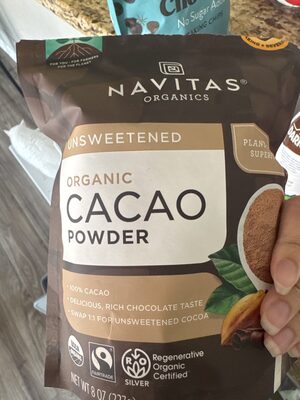 Navitas Cacao Powder Organic - 8 oz — Case of 12