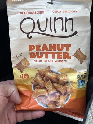 Quinn Pretzel Nug Peanut Butter Fld - 7 oz — Case of 8