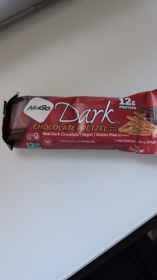 Nugo Protein Bars And Snacks Bar Drink Chocolate Pretzel - 1.76 oz — Case of 12
