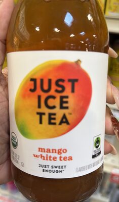 Just Ice Tea Tea Mng White Organic - 16 fl oz — Case of 12