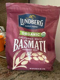 Lundberg Rice White Basmati Organic - 4 lb — Case of 6