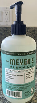 Mrs Meyers Clean Day Soap Hand Liquid Basil - 12.5 oz — Case of 3