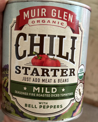 Muir Glen Tomato Chili Startr Mild - 28 oz — Case of 12