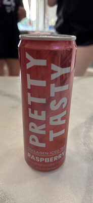 Pretty Tasty Tea Collagen Raspberry Ready to Drink - 12 fl oz — Case of 12