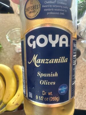 Goya Olive Manznla - 9.5 oz — Case of 12