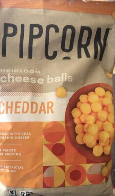 Pips Cheese Ball Cheddar - 4.5 oz — Case of 12
