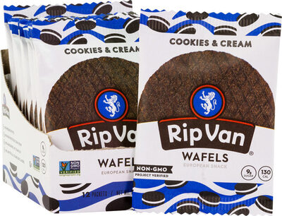 Rip Vanilla Wafel Cookies Cream Lw Sugar - 1.16 oz — Case of 12
