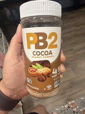 Peanut Butter2 Peanut Butter Powder Chocolate - 6.5 oz — Case of 6