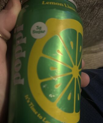 Poppi Soda Prbtc Lemon Lime - 12 fl oz — Case of 12