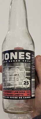 Jones Soda Strawberry Lime - 12 fl oz — Case of 12
