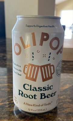 Olipop Soda Prb Root Beer Single Serve - 12 fl oz — Case of 12