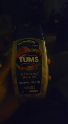 Tums Extra Strength Assorted Berries, 96 Count — 24 Per Case