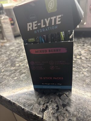 Redmond Relyte Mix Berry 15Packet - 15 pack — Case of 6