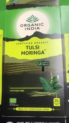 Organic India Tea Tulsi Moringa - 18 bag — Case of 6