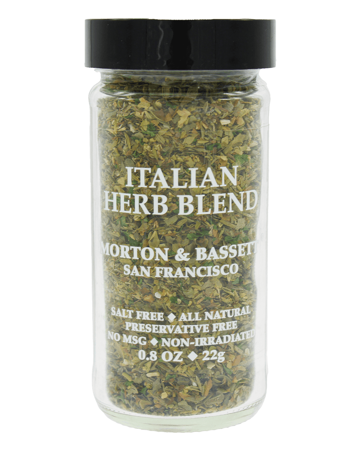 Morton & Bassett Italian Herb Blend - 0.8 oz — Case of 3