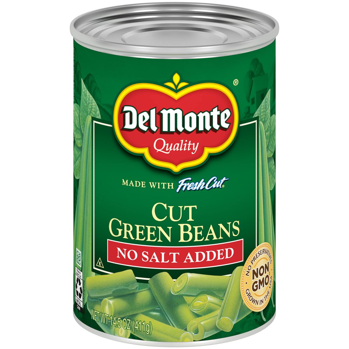 Del Monte Green Beans (14.5 oz) - Image 1