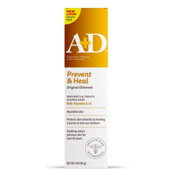 A+D Original Diaper Rash Ointment (4 oz)