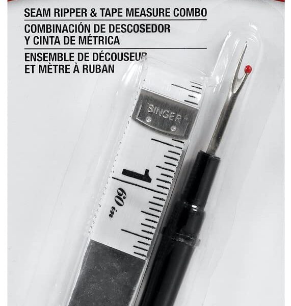 Singer Seam Ripper & Tape Measure Kit (1 Set)