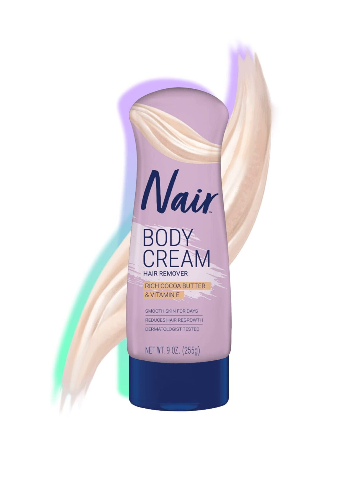 Nair Hair Remover Cocoa Butter (9 oz, Pack of 2) - Image 1