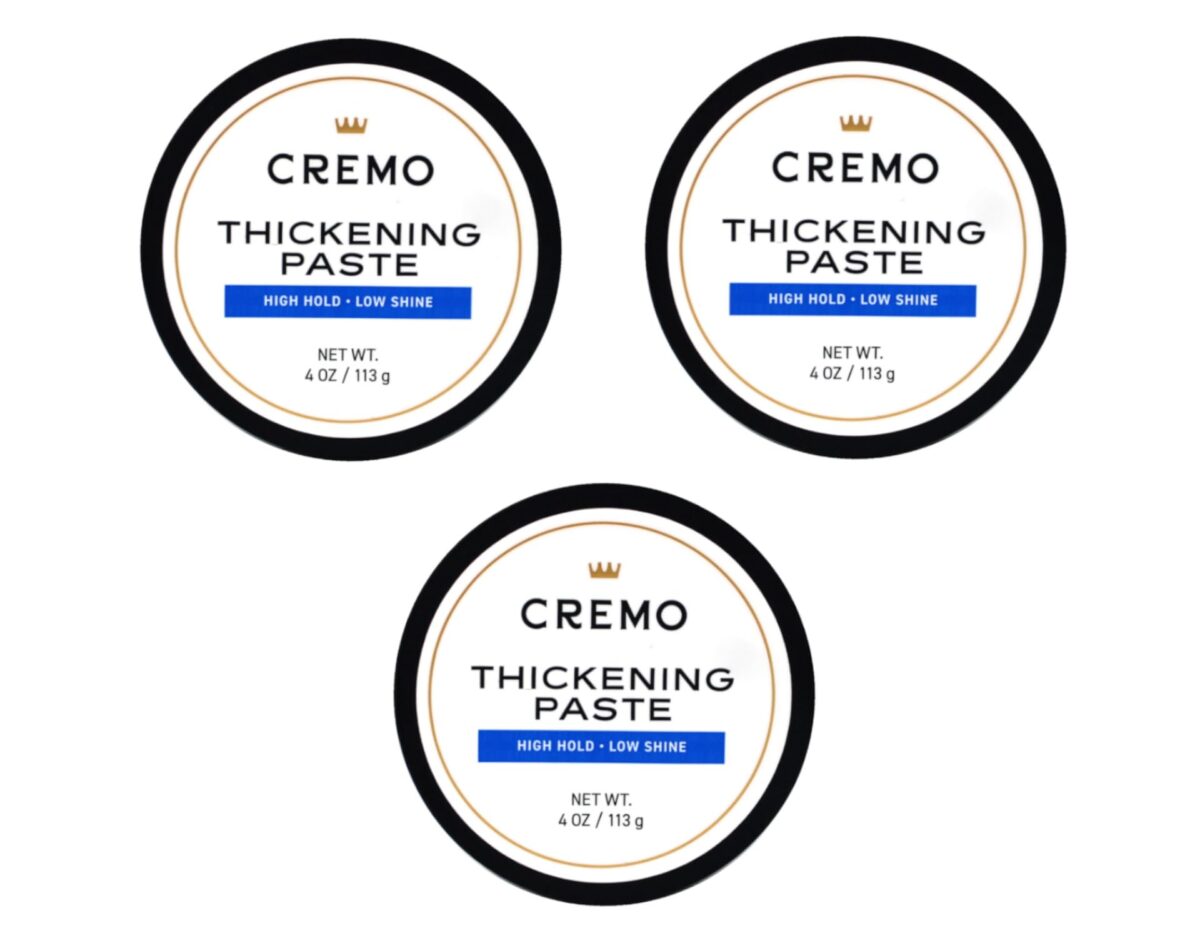 Cremo Thickening Hair Paste (4 oz, 3 pk) - Image 1